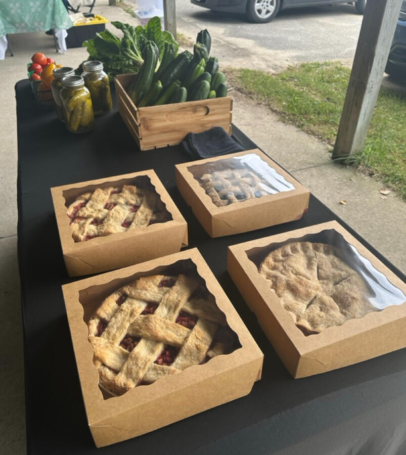 Farmers' Market Display